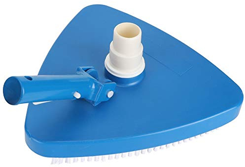 Tête d'aspirateur Triangulaire pour piscines enterrées et Hors-Sol. Brosse lestée Portable pour piscines enterrées et Hors-Sol