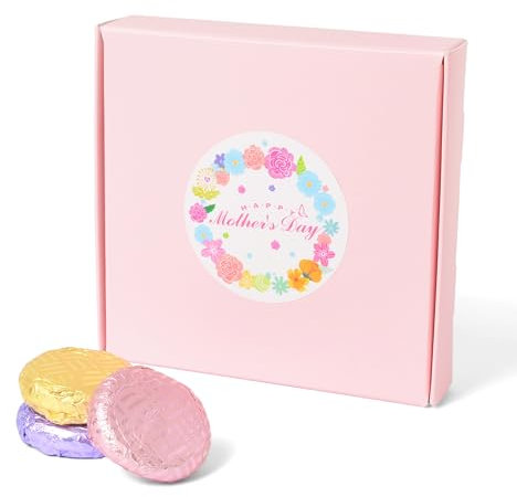 Wyeland Confectionery Happy Mothers Day Chocolate Fondant Creams Selection Box 150g - Mothers Day Gift - Suitable for Vegans