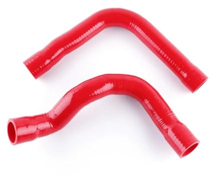 KOHLLS Manguera de radiador para Motocicleta Kit De Manguera De Radiador De Silicona para Modelos E36 318i 318ti Y 318is De 1992 A 1998 1993 1994 1995 1996 Y 1997(Red)