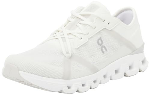 ON RUNNING Damen Cloud X 4 AD Sneaker, White Wolf, 44.5 EU