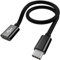 pluX USB C to Micro USB Cable (Micro USB to Type C) - Works with Camera, Camcorder, SAT NAV, Dashcam, Power Bank, Portable Speaker, Mobile, Tablet, eBook reader, Portable Hard Drive and more - 15cm