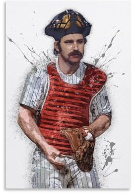 WLQZFRWV Thurman Munson, New York Yankees (2) Poster Leinwand Poster Wandkunst Wohnzimmer Schlafzimmer Wandbild 40x60cm