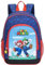 TOYBAGS Super Mario Schulrucksack, 2 Seitentaschen, verstellbare Träger für ganztägigen Komfort, gepolsterter Rücken, 37 x 27 x 17 cm, bunt, M, Casual
