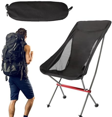 wiroouia Camping Klappstuhl Tragbarer Campinghocker