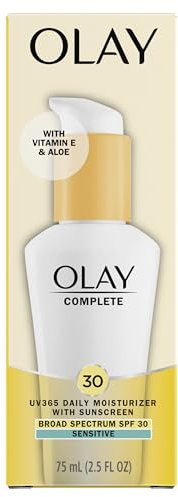 Olay Complete Daily Defense All Day Moisturizer With Sunscreen SPF30 Sensitive Skin, 2,5 fl. Oz. by Olay