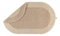 RHOMTUFT Badteppich oval Exquisit Natur-Jasmin - 20 100 cm rund