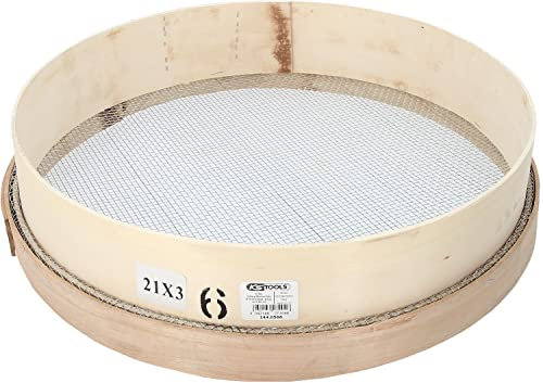KS Tools 144.0566 Setaccio per Sabbia, 3.93 mm, Legno