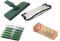 DLS 8 SACCHETTI + 10 PROFUMI + 1 SPAZZOLA COMPLETA CON SETOLE PER ASPIRAPOLVERE VORWERK VK 120 121 122 IN CARTA ADATTABILI