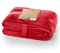 DecoKing Kuscheldecke 160x210 cm rot Decke Microfaser Tagesdecke Fleece weich sanft kuschelig red Mic