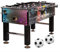 GAMES PLANET Kickertisch Leeds in 6 Farben, Tischfußball, Tischkicker, inkl. 4 Bälle + 2 Getränkehalter, ca. 60kg - Cyber