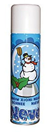 Neve artificiale spray, bomboletta da 250ml