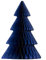 coopz Weihnachtsschmuck Tanne groß Papier Aufsteller Weihnachten Baumschmuck, Farbe:blau