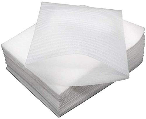 ysister 200 pièces Emballage en Mousse, sachets en mousse à bulles, Feuille de Mousse Demenagement pour Cartons Déménagement Vaisselle, Plats, Assiettes, Verres Emballage, 15x 20 cm