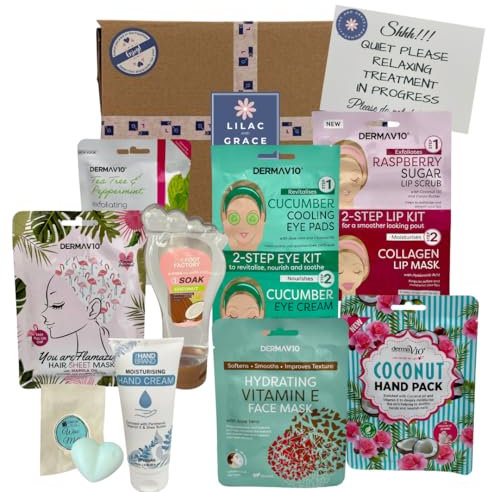 Head to Toe Spa at Home Treatments Gift Box for Women