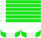 100 Stück Event Armbänder, Wasserdichtes Papier Einlassbänder mit Klebeverschluss, Securebänder Kontrollbänder Eintrittsbänder für Club Party Festival Wasserpark, 25 x 2 cm (Grün)