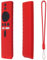 Custodia in silicone per Mi Box Remote Mi Box S Mi Box S 4K Mi TV Stick Remote Contral XIAOMI Skin in silicone (rosso)