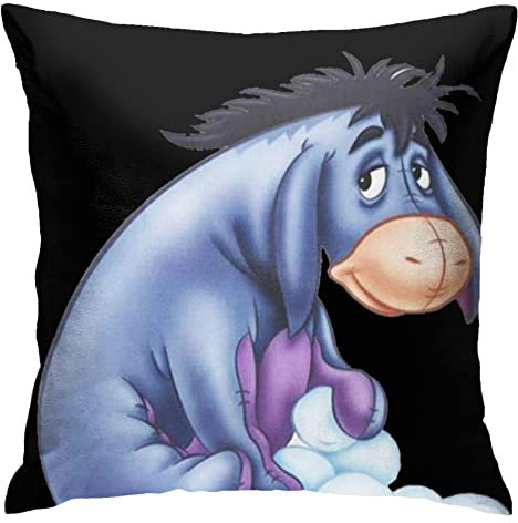 I-Aah-Kissenbezug, Kissenbezug, dekorativer Kissenbezug, Kissenbezug, Schutz für Schlafzimmer/Wohnzimmer/Zimmer/Sofa, 45,7 x 45,7 cm