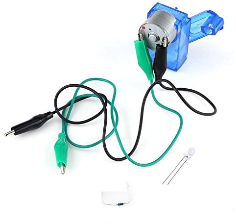 Yosoo Dynamo mécanique, Chargeur de Secours, manivelle mécanique Comprendre la génération pour Les expériences Kits pédagogiques pour Enseignants