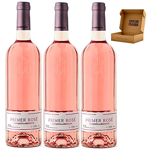 Marqués de Murrieta - Envío 24 h - Vino Rioja Regalo - Envío Cosecha Privada (Caja 3 Botellas - Regalo, Primer Rosé - Murrieta)