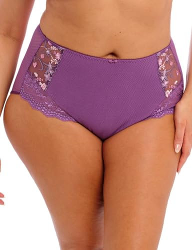 Elomi Women's Charley Full Brief Bikini Style Underwear, Pansy, 3XL Plus