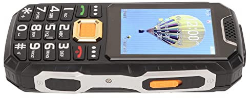 Telefono Cellulare, Pulsante Grande 3D 32 MB 64 MB Fotocamera da 1,3 MP Schermo HD da 2,8 Pollici Doppia Scheda Leggi il Nome della Chiamata Numero Cellulare Senior 2G per la Casa (Nero)