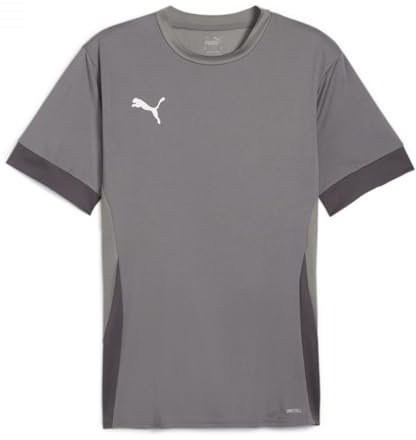 PUMA Unisex Teamgoal Matchday Jr Fußballtrikot, Cast Iron-puma White-Shadow Gray, 164 EU