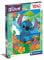 Clementoni - 27572 - Supercolor Puzzle - Super Disney Stitch - 104 Pieces| Jigsaw Puzzle For Kids Age 6| Puzzle Cartoon| Made In Italy