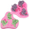 2 stampi per decorare torte con angeli in silicone, formine per dolci, per decorare fondente, per torte, in silicone 3D, resistente al calore, per torte di cioccolato, decorazione fai da te