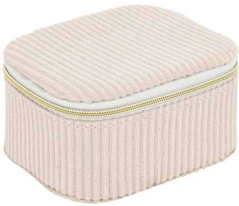 Atmosphera - Schmuckschatulle enya velours beige l11cm