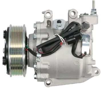 THERMOTEC A/C Kompressor für Klimaanlage Klimakompressor mit ID: TRSE09 PAG 46 mit 112mm Riemenscheibe 7-Rillen Kompatibel mit HONDA ACCORD VIII CU 38810R60W01 TRSE093760 KTT090316
