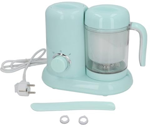 Effizienter Babynahrungszubereiter, 220 V, Multifunktionaler, Vollautomatischer, Sicherer Püree-Mixer, für Hohen Sicherheitsstandard (Seegrün)