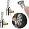 AOZUO 2 Stück 8mm Autoventil Adapter, Bosch Easy Pump Autoventil Hebelstecker Air Chuck Autoventil Adapter Reifen Ventil Luftpumpe Clip Fahrrad Ventil Adapter für Reifenventile