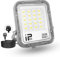 PICAA Foco de Trabajo LED Exterior de 30W, 3000LM, 6500K Luz Blanca, IP65 Luz Seguridad para Pared, Puerta, Almacén, Estacionamiento, Patio, Calles con Enchufe (1 Unidad)