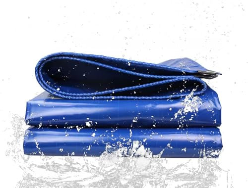 FIDSEJEONA Bâche de Protection Étanche 3x5m, Imperméable Bâche de Protection avec Œillets, 160g/m² Bâche de Couverture, pour Mobilier de Jardin, Piscine, Camion, Bateau