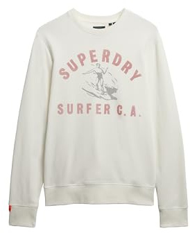 Superdry Herren Lässiges Lo-Fi Outdoor Sweatshirt mit Rundhalsausschnitt
