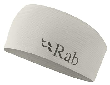 Rab Talus Headband - Lightweight Quick-Drying Ear Warmer for Trail Running, Trekking, & Skiing - Light Zinc - One Size