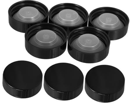 Abaodam 8pcs Screw Caps Leakproof Bottle Lids for Tight Closure Caps for Bottles for Brewing and Sealing Various Containers
