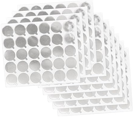 PACKOVE 600piezas Pegamento Pestañas Salon Pro Almohadillas Para Extensiones Pegatinas Para Pestañas Pegatinas Adhesivas