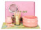 Set of 7 Matcha Tea Set with Whisk and Bowl Matcha Kit for Ceremony Matcha Whisk, Gift for Matcha Lover(Pink)
