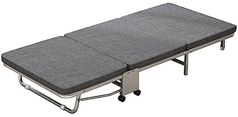 Leichte Sonnenliege Liegestuhl - Tragbarer Klappliegestuhl mit Matratze für Erwachsene, perfekt für Camping, Terrasse, Strand und Entspannung