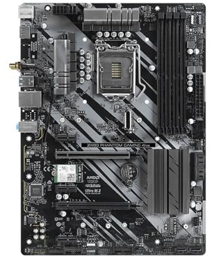 Motherboard Fit For ASRock Z490 PHANTOM GAMING 4/AX Supporto scheda madre i9-10900K i7-10700 i5 10400 i3-10300 CPU LGA1200 DDR4 4400MHz M.2 NVME ATX
