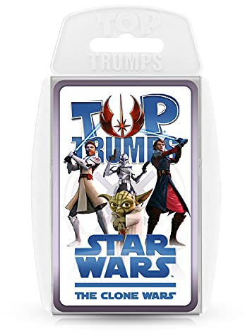 Winning Moves 60727 Top Trumps - Star Wars The Clones Wars, Trumpfspiel
