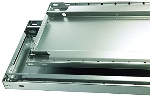 SCHULTE Lagertechnik Zusatz-Fachboden MULTIplus150 100 x 40 cm (BxT), verzinkt, inkl. 4 Fachbodenträgern