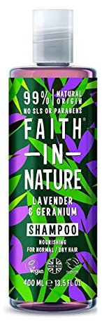 Faith in Nature Lavendel & Geranium Shampoo 400ml