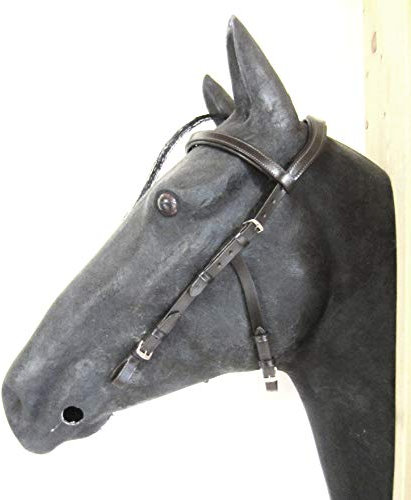 PS Pferdeartikel Kopfstück - Anatomic Bridle Arrimar für Gebisslose Zäumungen & Trensen Größe Full - Farbe Natur