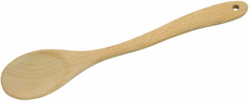 Fackelmann 30915 Cuillère de Cuisine Bois Beige 30 cm