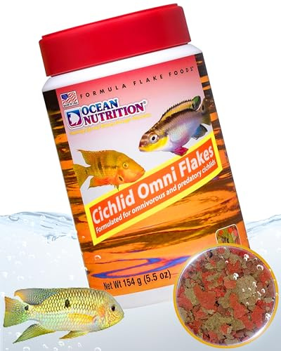 Omni Flocons pour Cichlids, 156 g