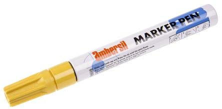 Ambersil 20399 Fibre Tipped Marker Pen, 15 ml, Yellow