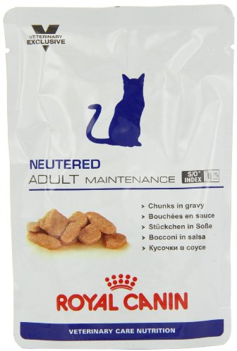 Royal Canin Vet Care Nutrition Wet Cat Food Feline Neutered Adult Maintenance100g (Pack of 48)