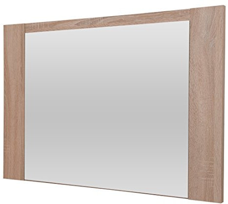FORTE Calpe Spiegel, Holzwerkstoff, Sonoma Eiche , 99.3 x 1.8 x 66 cm